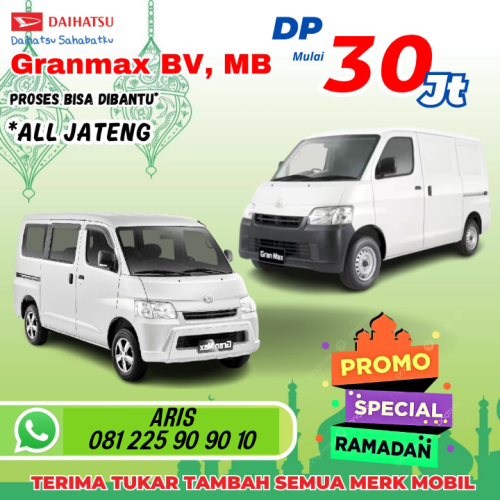 PROMO DAIHATSU GRANMAX MINIBUS
